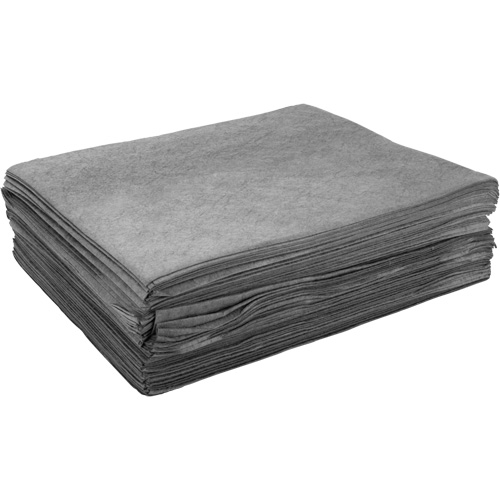 Meltblown Sorbent Pads, Universal, 15" x 19", 10 gal. Absorbancy Moffatt Supply & Specialties