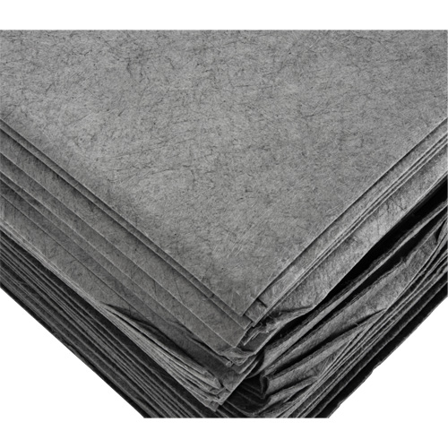 Meltblown Sorbent Pads, Universal, 15" x 19", 10 gal. Absorbancy Moffatt Supply & Specialties