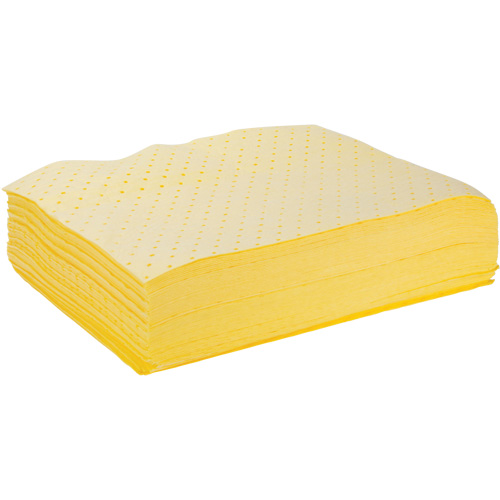 Bonded Sorbent Pads, Hazmat, 15" x 19", 10 gal. Absorbancy Moffatt Supply & Specialties