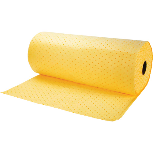 Rouleaux absorbants li&eacute;es, Lourd, 150' lo x 30" la, Absorption 20 gal. Moffatt Supply & Specialties