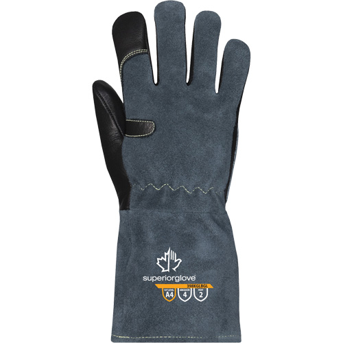 Gants de soudage MIG Endura 398KGLBGL, Cuir fleur de vache, Taille T-petit Moffatt Supply & Specialties