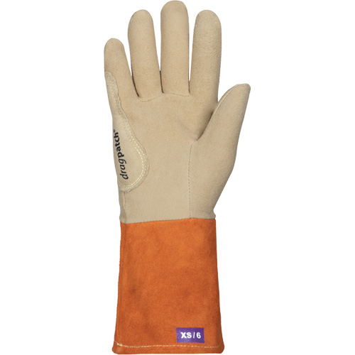 Gants de soudage TIG Endura 370DTIGL, Cuir fleur de daim, Taille T-petit Moffatt Supply & Specialties