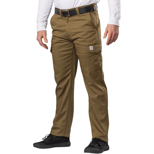 Pantalon cargo Big Flex, Poly-coton/Spandex, Vert olive militaire, Taille 46, Entrejambe 30 Moffatt Supply & Specialties