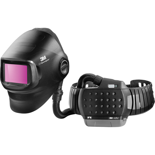 Masque de soudage &agrave; usage intensif Speedglas G5-01 avec syst&egrave;me de respirateur d'&eacute;puration d'air propuls&eacute; Adflo, Masque de soudage, Pile Lithium-ion Moffatt Supply & Specialties
