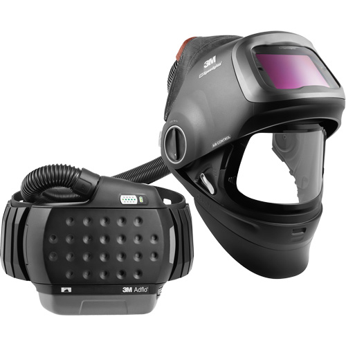Speedglas G5-01 Heavy-Duty Welding Helmet with Adflo PAPR Assembly, Welding Helmet, Lithium-Ion Battery Moffatt Supply & Specialties