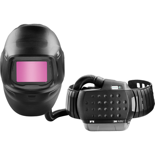 Speedglas G5-01 Heavy-Duty Welding Helmet with Adflo PAPR Assembly, Welding Helmet, Lithium-Ion Battery Moffatt Supply & Specialties