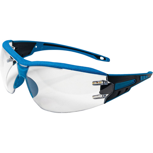 Lunettes de s&eacute;curit&eacute; sans monture Captain d&eacute;tectables par d&eacute;tecteur de m&eacute;taux, Lentille Transparent, Antibu&eacute;e/Anti-&eacute;gratignures, ANSI Z87+/R&eacute;pond ou surpasse la norme CSA Z94.3 Moffatt Supply & Specialties