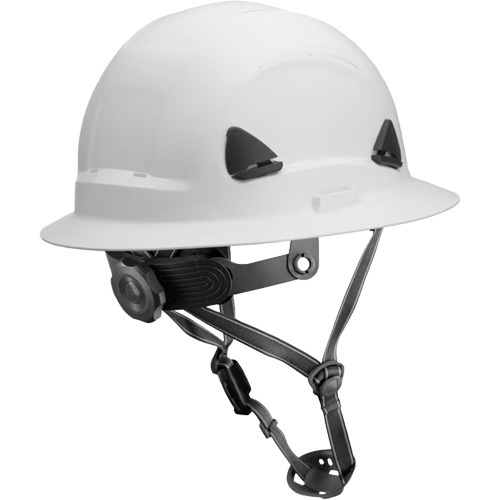 Fibre Metal Climbing Style Helmet with Full Brim, Meets CSA Type 2, Ratchet Suspension, Non-Vented Moffatt Supply & Specialties