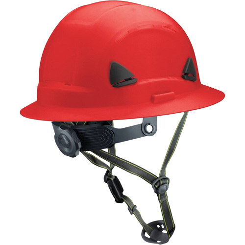 Fibre Metal Climbing Style Helmet with Full Brim, Meets CSA Type 2, Ratchet Suspension, Non-Vented Moffatt Supply & Specialties
