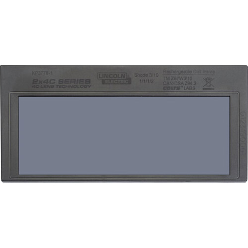 Lentille auto-assombrissante VIKING s&eacute;rie 2x4C avec opacit&eacute; fixe de 10 Moffatt Supply & Specialties