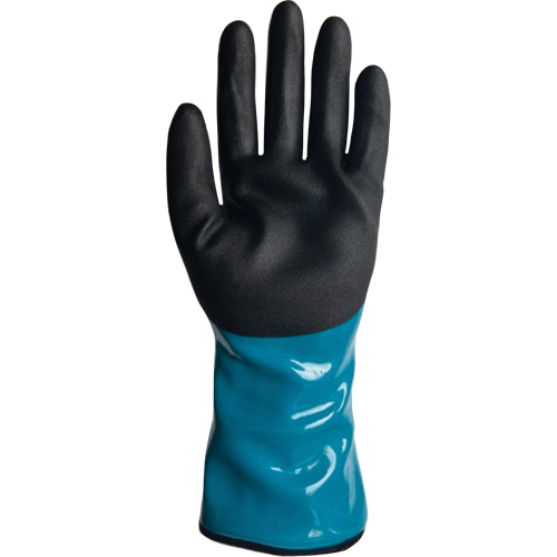 Gants alimentaires de protection contre les produits chimiques, le froid et la coupe, Taille 7, 12" lo, PVC, Doublure en Nylon Moffatt Supply & Specialties
