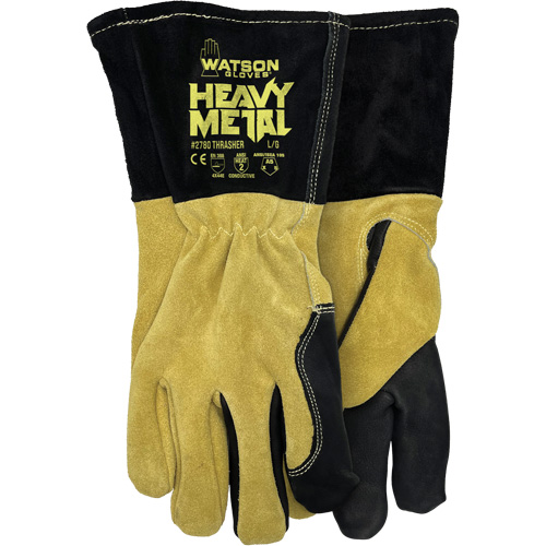 2780 Thrasher MIG/Stick Welding Gloves, Split Cowhide, Size Small Moffatt Supply & Specialties