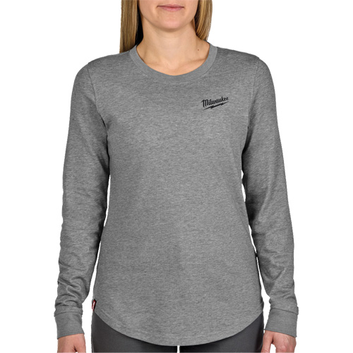T-shirt hybride &agrave; manches longues FREEFLEX, Femmes, T-petit, Gris Moffatt Supply & Specialties