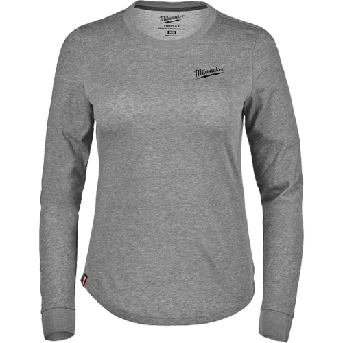 T-shirt hybride &agrave; manches longues FREEFLEX, Femmes, T-petit, Gris Moffatt Supply & Specialties