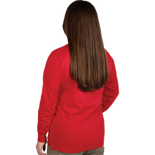 T-shirt &agrave; manches longues avec logo GRIDIRON, Femmes, T-petit, Rouge Moffatt Supply & Specialties