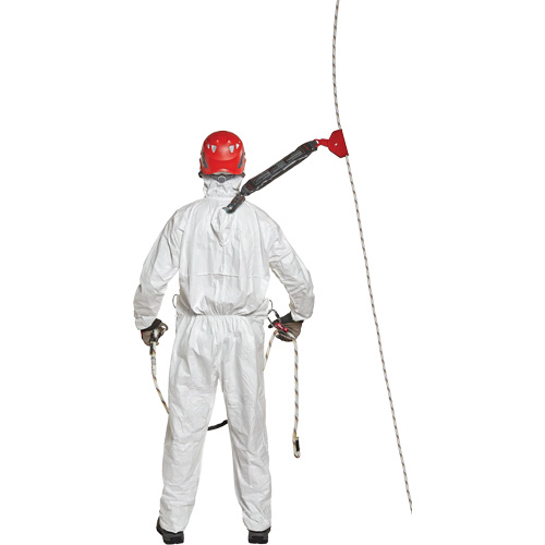 Harness-Compatible Disposable Coverall, 2X-Large, White, Tyvek&reg; 500 Moffatt Supply & Specialties