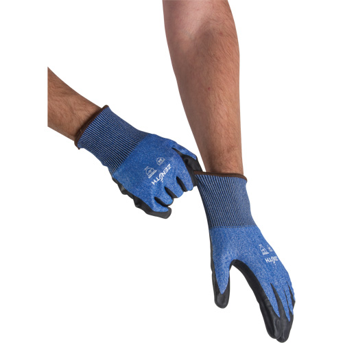 Lightweight High-Dexterity Cut-Resistant Gloves, Size 9, 18 Gauge, Foam Nitrile Coated, Stainless Steel/HPPE/Tungsten Shell, ASTM ANSI Level A9 Moffatt Supply & Specialties