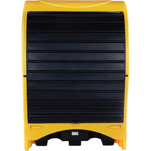 2-Drum Hard Cover Spill Pallet, 43.11" L x 61.61" W x 83.07" H, 1433 lbs. Load Capacity Moffatt Supply & Specialties