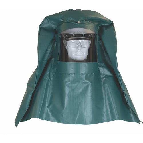 Chemical Splash Hood & Hard Cap with Chemical Resistant Face Shield Moffatt Supply & Specialties