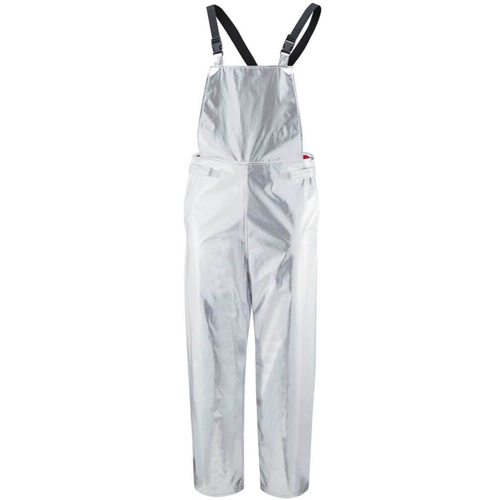 Heat Reflective Bib-Overalls, 2X-Large, Aluminized PBI Kevlar&reg; Moffatt Supply & Specialties