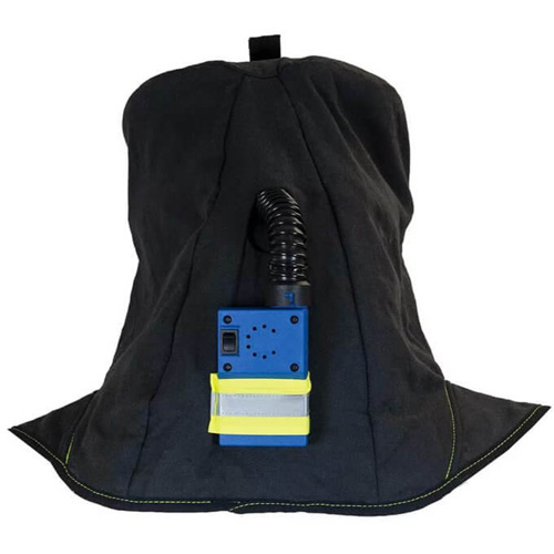 Cagoule de protection contre l'arc &eacute;lectrique TCG, Noir, 40 cal/cm², ANSI Z87.1/ASTM F1506/ASTM F1959/ASTM F2178/R&eacute;pond ou surpasse la norme CSA Z462/NFPA 70E, 4 Arc &eacute;lectrique EPI cat&eacute;gorie niveau Moffatt Supply & Specialties