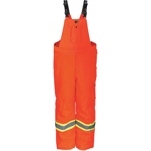 Heavy-Duty FR-Treated Journeyman 300D Trilobal Rip-Stop Coveralls, Polyester, Small, High Visibility Orange Moffatt Supply & Specialties