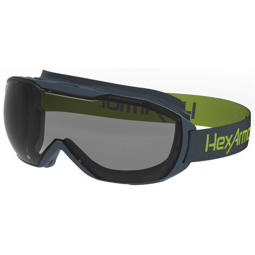 Lunettes &agrave; coque de s&eacute;curit&eacute; MX500, Lentille Gris, Antibu&eacute;e/Anti-&eacute;gratignures, Ventilation Indirecte Moffatt Supply & Specialties