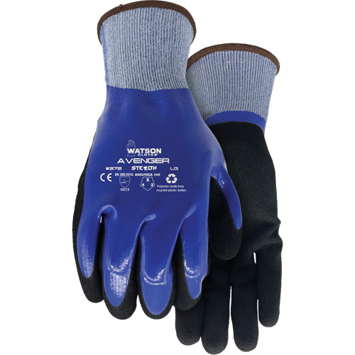 Gants Stealth Avenger 372, Petit, R&ecirc;vetement Nitrile, Calibre 15, Enveloppe en rPET Moffatt Supply & Specialties
