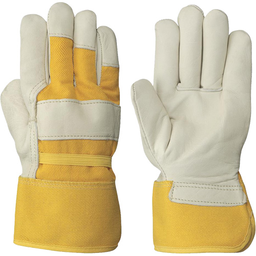Women's Insulated Cow Grain Gloves, One Size, Grain Cowhide Palm, Fleece Inner Lining Moffatt Supply & Specialties