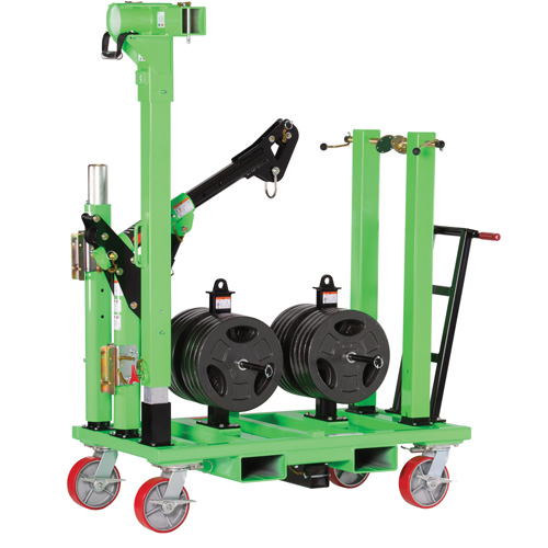 DBI-SALA&reg; Confined Space Counterweighted Cart Base Moffatt Supply & Specialties