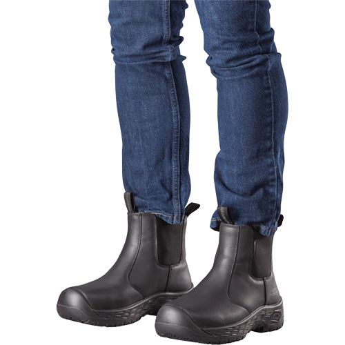 Ice Crew Men's Safety Boots, Leather, Puncture Resistant Sole, Size 7 Moffatt Supply & Specialties