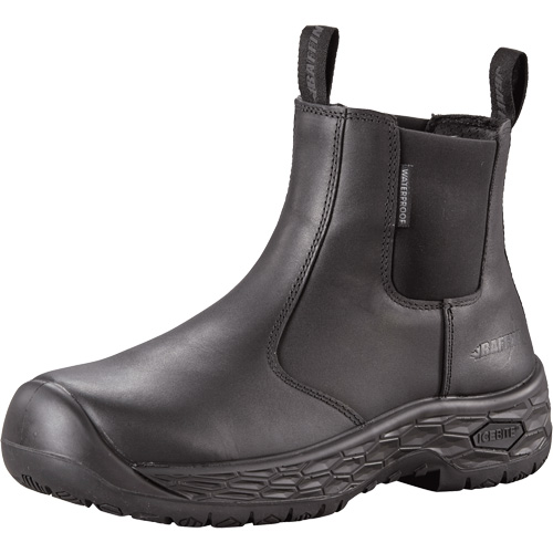 Ice Crew Men's Safety Boots, Leather, Puncture Resistant Sole, Size 7 Moffatt Supply & Specialties