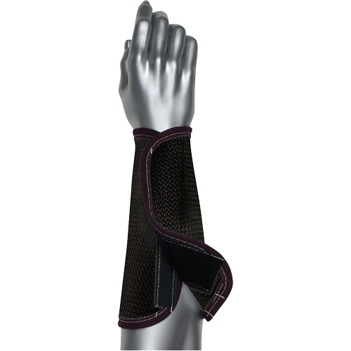 Manchette en maille de canne &agrave; double &eacute;paisseur Kut Gard, Nylon, 9", ASTM ANSI niveau A4, Noir Moffatt Supply & Specialties