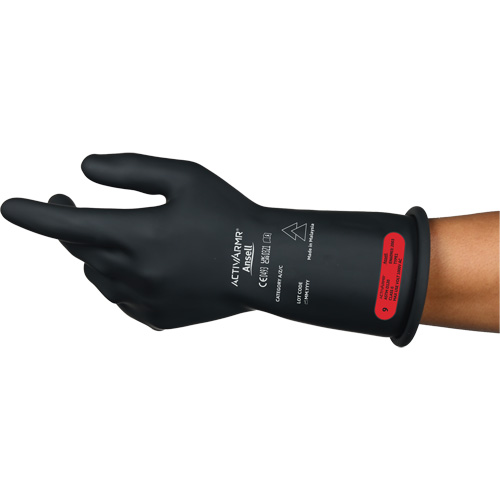 Gants &eacute;lectriques isol&eacute;s ultra l&eacute;gers ActivArmr RIG R011BUL, ASTM classe 0, Taille 8, 11" lo Moffatt Supply & Specialties