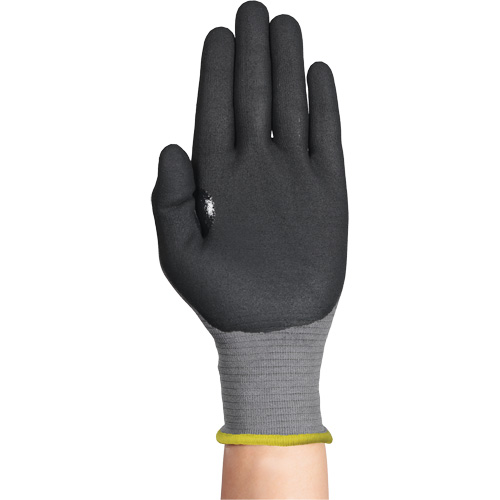 Gants r&eacute;sistants &agrave; la coupe HYFLEX 11-574, Taille 5/2T-petit, Calibre 21, Rev&ecirc;tement Mousse de nitrile, Enveloppe en Intercept, ASTM ANSI niveau A4/EN 388 niveau D Moffatt Supply & Specialties