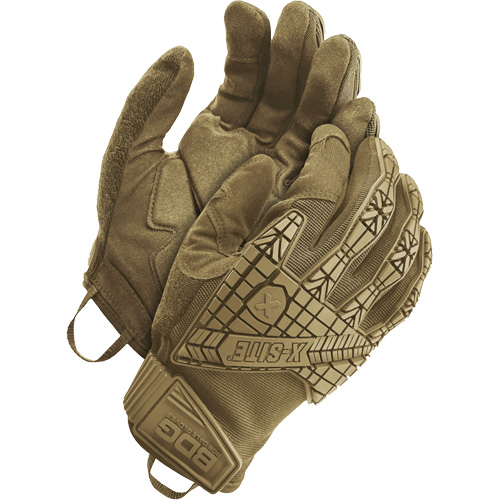 X-Site&reg; Impact Performance Gloves, Suede Palm, Size Small Moffatt Supply & Specialties
