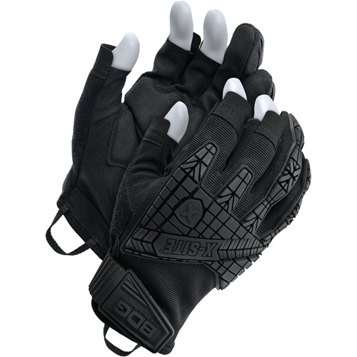 X-Site&reg; Impact Trigger Finger Gloves, Suede Palm, Size Small Moffatt Supply & Specialties