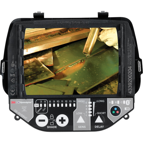 Speedglas G5 Auto-Darkening Variable Colour Filter, 2-4/5" W x 4-1/4" H Viewing Area, For Use With G5-01 and G5-03 helmets Moffatt Supply & Specialties