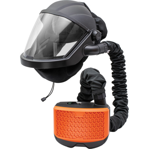 Ensemble de respirateur &agrave; purificateur d'air motoris&eacute; avec ventilateur PEAKAIR MAXSHIELD, Respirateur &agrave; masque, Pile Lithium-ion Moffatt Supply & Specialties