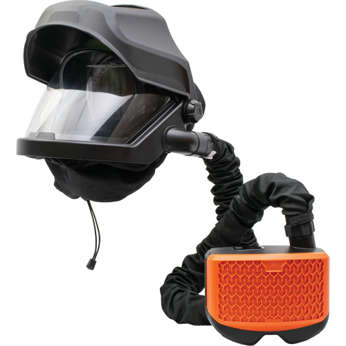 PEAKAIR MAXSHIELD&reg; with Flip-Front & X90VX ADF Blower Kit, Facepiece Respirator, Lithium-Ion Battery Moffatt Supply & Specialties