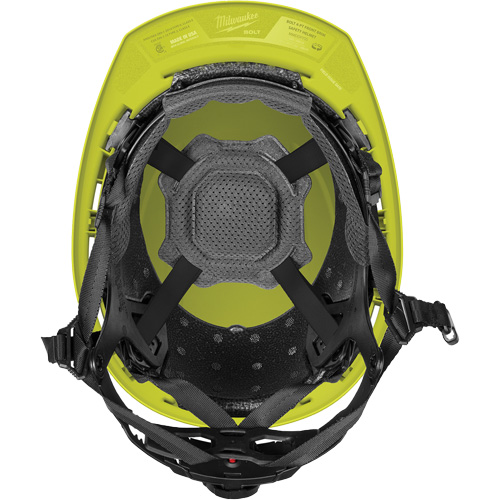 BOLT Front Brim Safety Helmet, CSA Type 2, Ratchet Suspension, Vented Moffatt Supply & Specialties