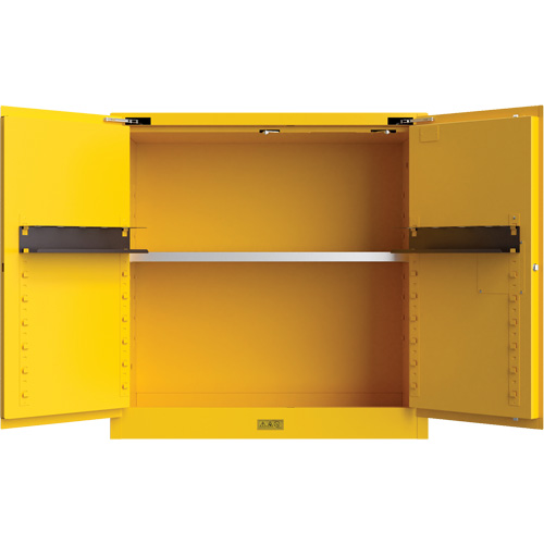 Armoire de s&eacute;curit&eacute; pour produits inflammables Utili-Guard+, 30 gal., 1 Porte(s), 43" La x 44" h x 22" p Moffatt Supply & Specialties