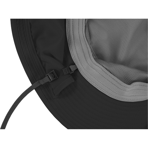 Chapeau de garde forestier 8934 Chill-Its avec prot&egrave;ge-nuque, grand/ T-grand, Noir Moffatt Supply & Specialties