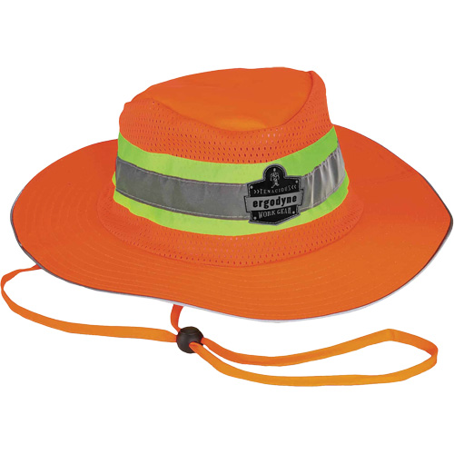 GloWear 8935 Ranger Sun Hat, 2X-Large/3X-Large, High Visibility Orange, Polyester Moffatt Supply & Specialties