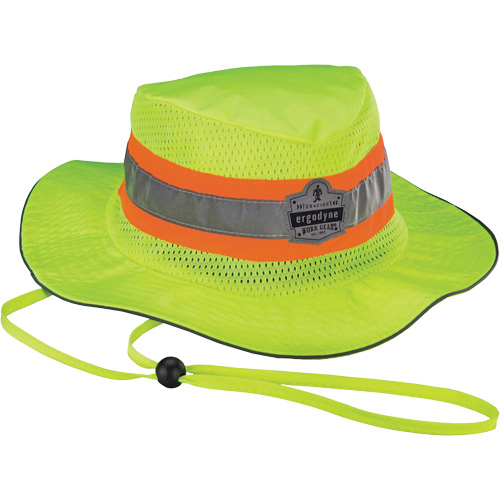 Chapeau de soleil de garde forestier GloWear 8935, petit/moyen, Jaune lime haute visibilit&eacute;, Polyester Moffatt Supply & Specialties