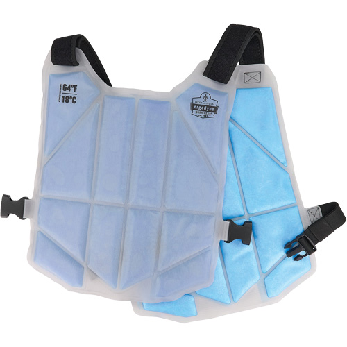 Chill-Its 6210 Phase Change Cooling Vest, One Size, Blue Moffatt Supply & Specialties