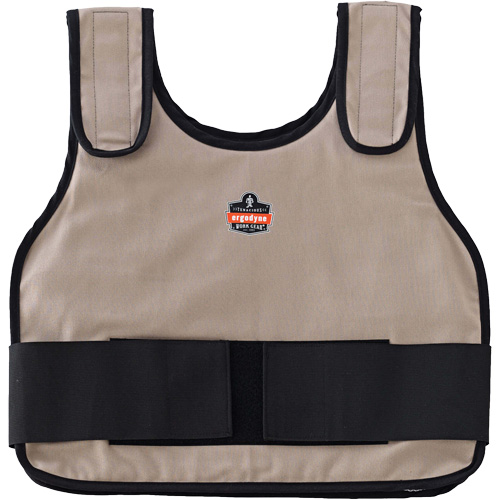 Chill-Its 6235 Standard Phase Change Cooling Vest, Small/Medium, Khaki Moffatt Supply & Specialties
