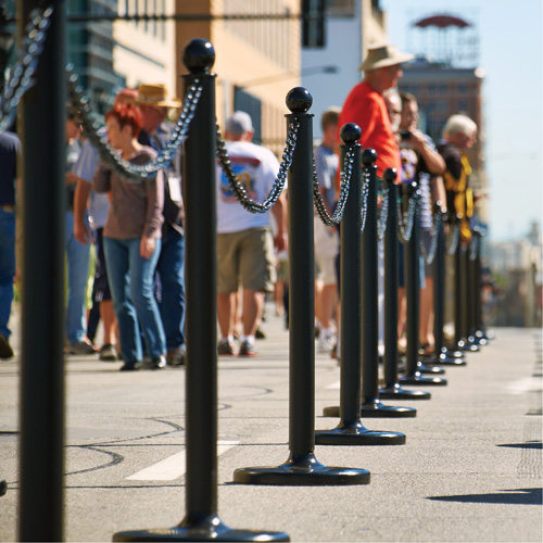 Plastic Barrier Chain, Green Moffatt Supply & Specialties