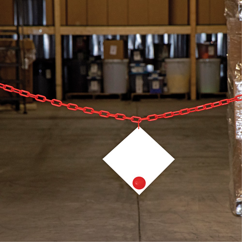 Plastic Barrier Chain, Green Moffatt Supply & Specialties