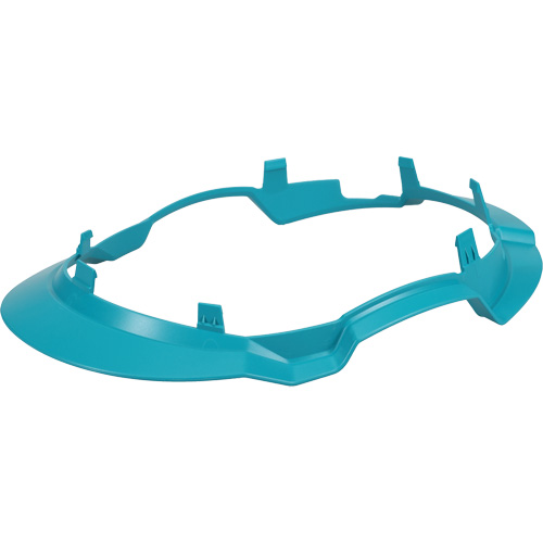 Narrow Clip-On Full Brim for RZRBack Climbing Helmet, Cadet Blue Moffatt Supply & Specialties